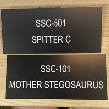 Load image into Gallery viewer, PVC Engraved Plate