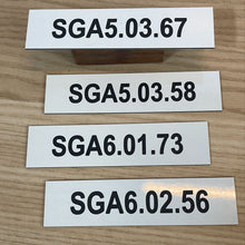 Load image into Gallery viewer, Traffolyte Engraved Plate